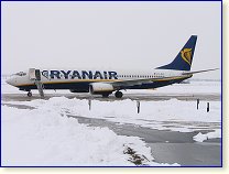 Ryanair poprv v Brn, 16.2.2005