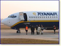 Prvn komern let Ryanairu, 24.3.2005